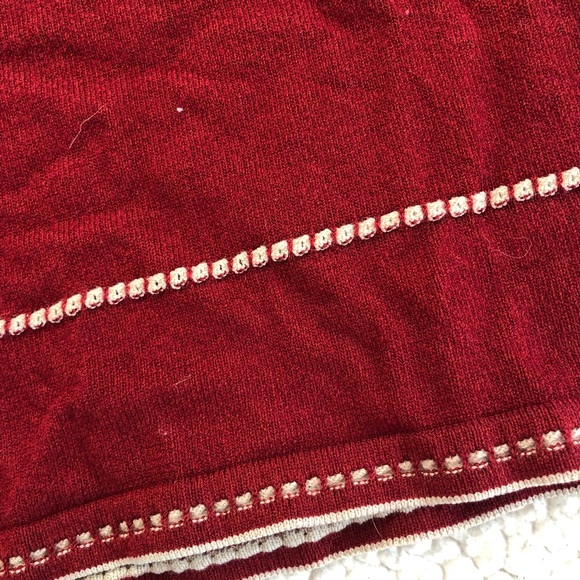 LOFT | Red V Neck - Picture 3 of 3